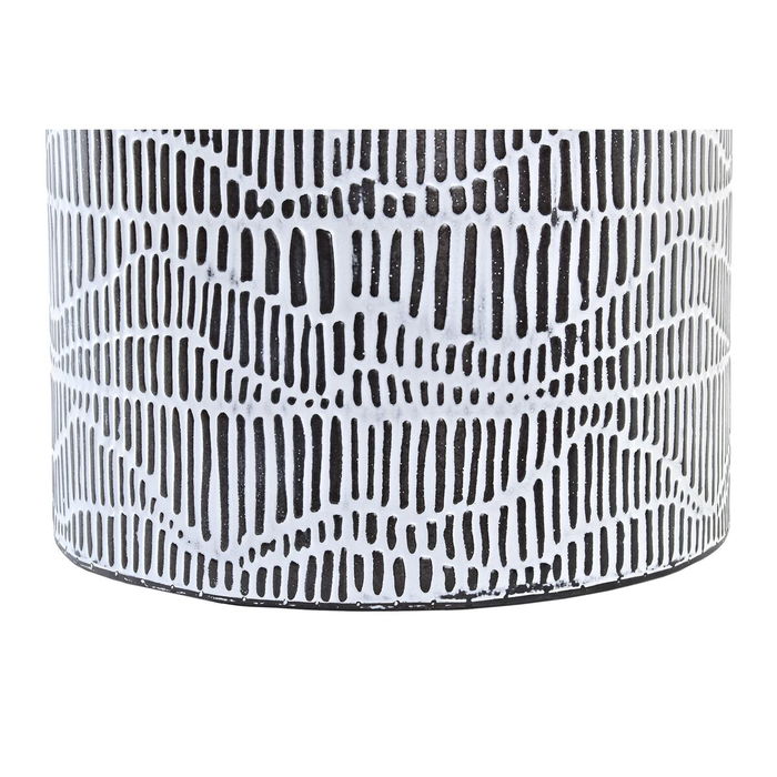 Set de basket DKD Home Decor Blanc Marron Noir Corde Fer 4 Kg (2 Pièces) Set de basket DKD Home Decor Blanc Marron Noir Corde Fer 4 Kg (2 Pièces)