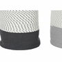 Set de basket DKD Home Decor Blanc Gris Gris clair (2 Pièces) (2 Unités)