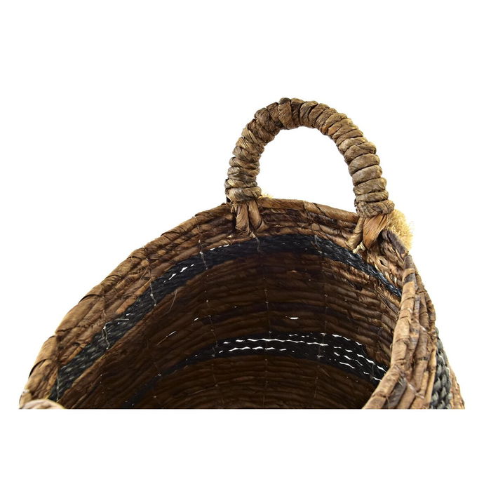 Set de basket DKD Home Decor Fibre naturelle 31 x 31 x 33 cm Colonial