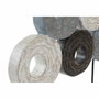 DKD Home Decor Figurine Décorative Multicouleur Fer Cercles