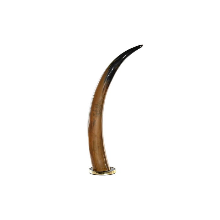 DKD Home Decor Décoration Corne Métal Aluminium Résine (10 x 10 x 48 cm) DKD Home Decor Décoration Corne Métal Aluminium Résine (10 x 10 x 48 cm)