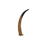 DKD Home Decor Décoration Corne Métal Aluminium Résine (10 x 10 x 48 cm)