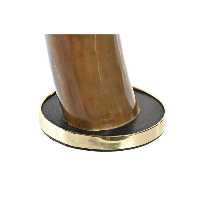DKD Home Decor Décoration Corne Métal Aluminium Résine (10 x 10 x 48 cm) DKD Home Decor Décoration Corne Métal Aluminium Résine (10 x 10 x 48 cm)