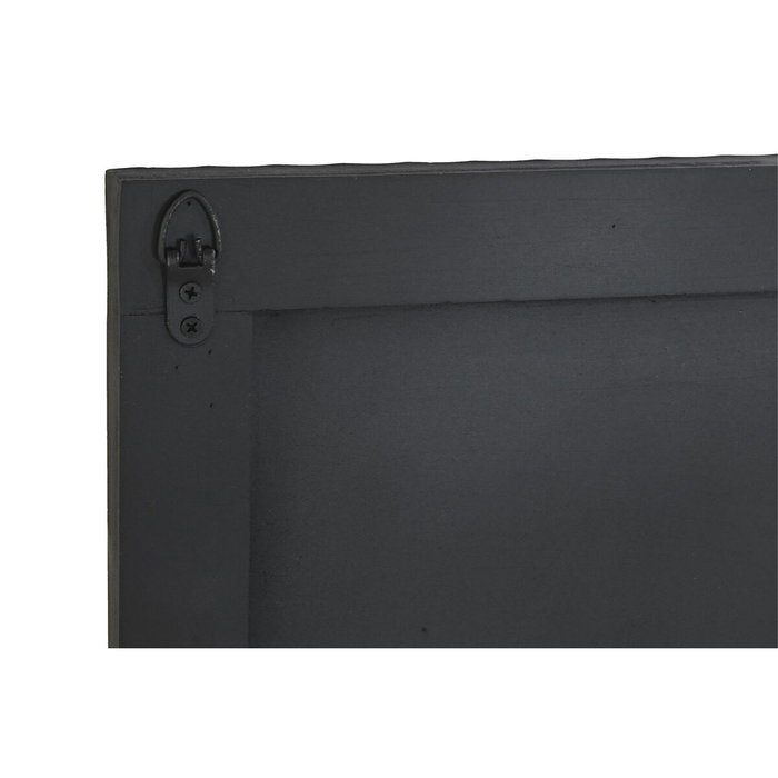 DKD Home Decor Décoration murale Noir Doré Glamour Moderne Bois MDF (91 x 3 x 91 cm)
