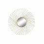 Miroir mural DKD Home Decor Doré 84 x 2,5 x 84 cm