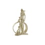 DKD Home Decor Figurine Décorative Famille Dorée en Résine