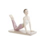 DKD Home Decor Figurine Décorative Rose Yoga Scandi