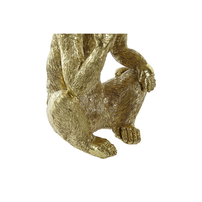 DKD Home Decor Figurine Décorative Dorée Singes Design Colonial