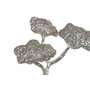 DKD Home Decor Figurine Décorative Arbre Tronc Argenté Marron