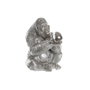DKD Home Decor Figurine Décorative Gorille Argenté Colonial