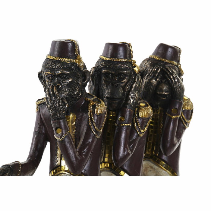 Figurine Décorative DKD Home Decor Singe Tricycle Noir Doré Métal Résine Colonial (40 x 9 x 31 cm) Figurine Décorative DKD Home Decor Singe Tricycle Noir Doré Métal Résine Colonial (40 x 9 x 31 cm)