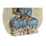 DKD Home Decor Figurine Décorative Buda Oriental - Lot de 3