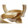 DKD Home Decor Figurine Décorative Doré Abstrait