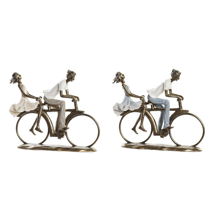 DKD Home Decor Figurine Décorative Couple Cuivre (2 Unités) DKD Home Decor Figurine Décorative Couple Cuivre (2 Unités)