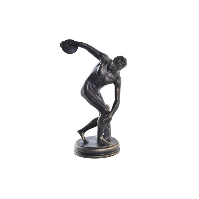 DKD Home Decor Figurine Décorative Discobolus Cuivre Résine DKD Home Decor Figurine Décorative Discobolus Cuivre Résine