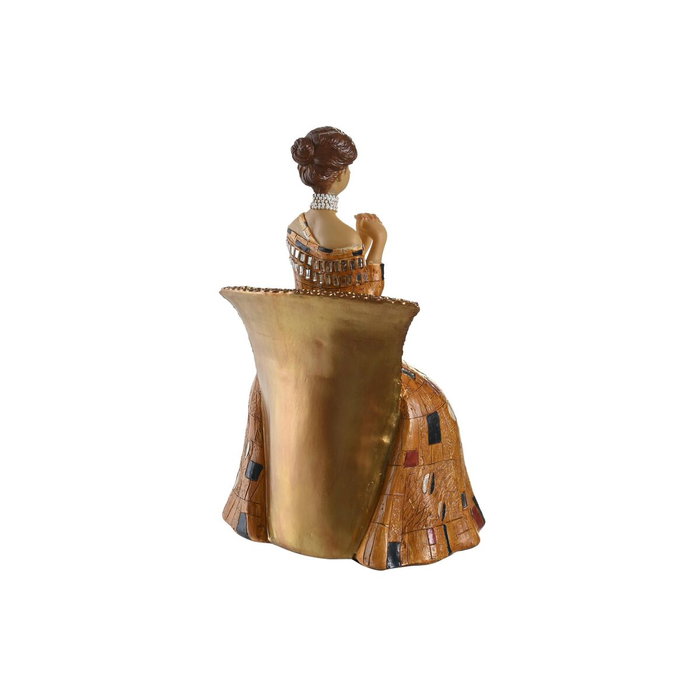 DKD Home Decor Figurine Décorative Jaune Résine DKD Home Decor Figurine Décorative Jaune Résine