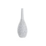 DKD Home Decor Vase Blanc Résine Moderne (18 x 18 x 50 cm) extra_info:{}