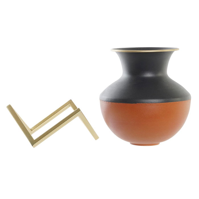 DKD Home Decor Vase Moderne Multicouleur en Métal