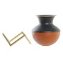 DKD Home Decor Vase Moderne Multicouleur en Métal