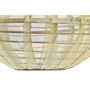 Suspension DKD Home Decor Naturel Doré Marron Bambou 50 W (42 x 42 x 26 cm)