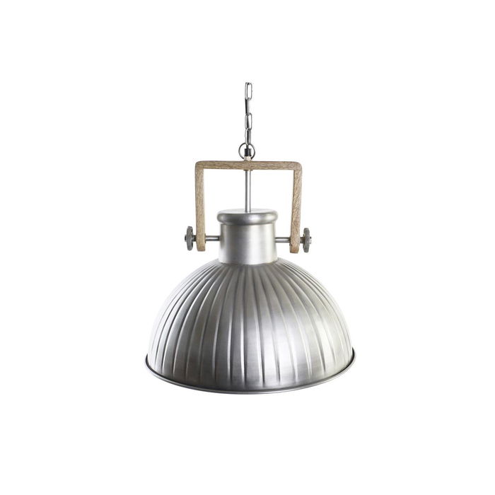 Suspension DKD Home Decor Marron Argenté Fer Bois de manguier 50 W 41 x 41 x 40 cm Suspension DKD Home Decor Marron Argenté Fer Bois de manguier 50 W 41 x 41 x 40 cm
