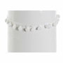 DKD Home Decor Vase Blanc Grès Pompon 12 x 12 x 24 cm