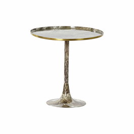 Petite Table d'Appoint DKD Home Decor Marron Doré 51 x 51 x 51 cm