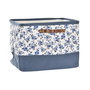 Boîte de rangement DKD Home Decor Bleu Blanc 40 x 30 x 30 cm