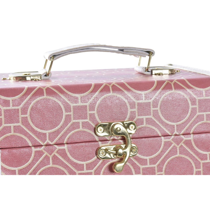 Set de boîtes décoratives DKD Home Decor Toile Bois Orange Blanc 24 x 18 x 19 cm (2 Unités) Set de boîtes décoratives DKD Home Decor Toile Bois Orange Blanc 24 x 18 x 19 cm (2 Unités)