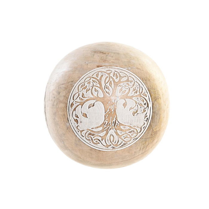 DKD Home Decor Figurine Décorative Arbre Hibou Décapé Blanc Naturel 13 x 13 x 13 cm DKD Home Decor Figurine Décorative Arbre Hibou Décapé Blanc Naturel 13 x 13 x 13 cm