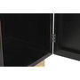 Armoire DKD Home Decor 110 x 50 x 180 cm Noir Métal Peuplier