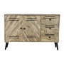 Buffet DKD Home Decor Noir Métal Bois de manguier 140 x 40 x 93 cm