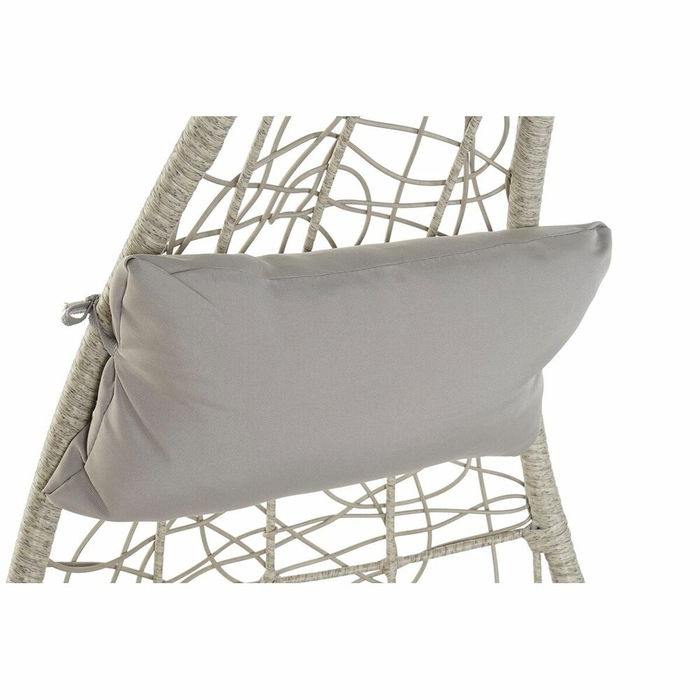 Fauteuil de jardin suspendu DKD Home Decor 82 x 75 x 125 cm Métal rotin synthétique Gris clair (82 x 75 x 125 cm) Fauteuil de jardin suspendu DKD Home Decor 82 x 75 x 125 cm Métal rotin synthétique Gris clair (82 x 75 x 125 cm)