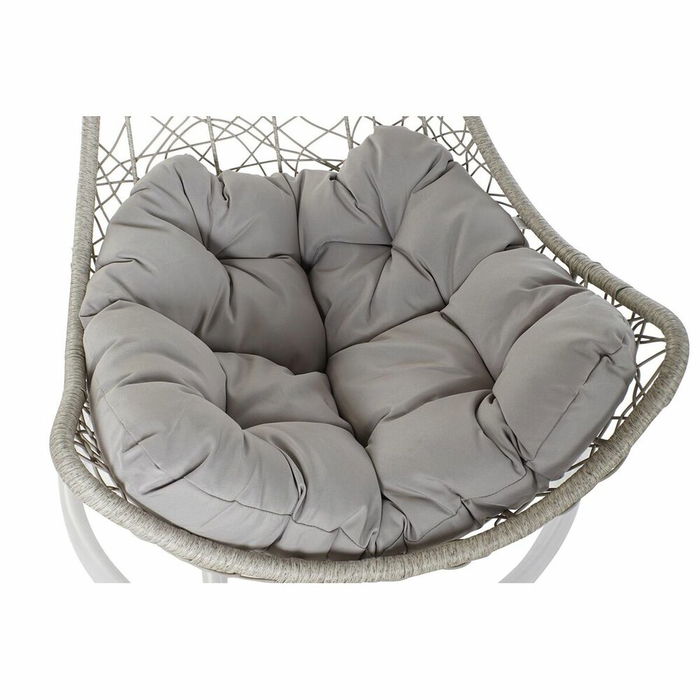 Fauteuil de jardin suspendu DKD Home Decor 82 x 75 x 125 cm Métal rotin synthétique Gris clair (82 x 75 x 125 cm) Fauteuil de jardin suspendu DKD Home Decor 82 x 75 x 125 cm Métal rotin synthétique Gris clair (82 x 75 x 125 cm)