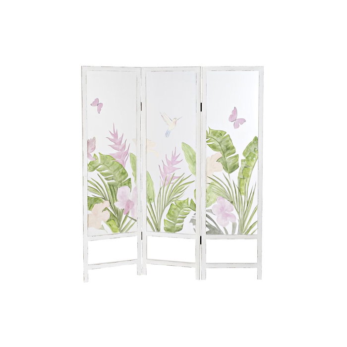 Paravent DKD Home Decor Tropical Transparent Bois MDF 150 x 2 x 180 cm Paravent DKD Home Decor Tropical Transparent Bois MDF 150 x 2 x 180 cm