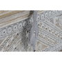DKD Home Decor Coffre Blanc Laiton Bois de manguier