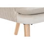 Siège DKD Home Decor Beige Naturel Polyester Bois 67 x 70 x 95 cm