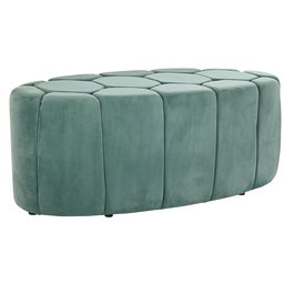 Banquette DKD Home Decor Vert Multicouleur Métal Bois MDF 30 x 40 cm 122 x 51 x 46,5 cm