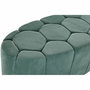 Banquette DKD Home Decor Vert Multicouleur Métal Bois MDF 30 x 40 cm 122 x 51 x 46,5 cm