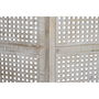 Paravent DKD Home Decor Blanc Bois de manguier Bois MDF 150 x 2 x 180 cm