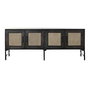 Buffet DKD Home Decor Marron Rotin Bois de manguier 155 x 40 x 61,5 cm