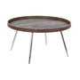 Table Basse DKD Home Decor Marron Argenté Métal Acier Bois MDF 30 x 40 cm 78 x 78 x 41,5 cm