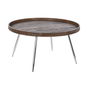 Table Basse DKD Home Decor Marron Argenté Métal Acier Bois MDF 30 x 40 cm 78 x 78 x 41,5 cm