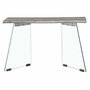 Meuble d'Entrée DKD Home Decor Transparent Gris clair 120 x 40 x 76 cm