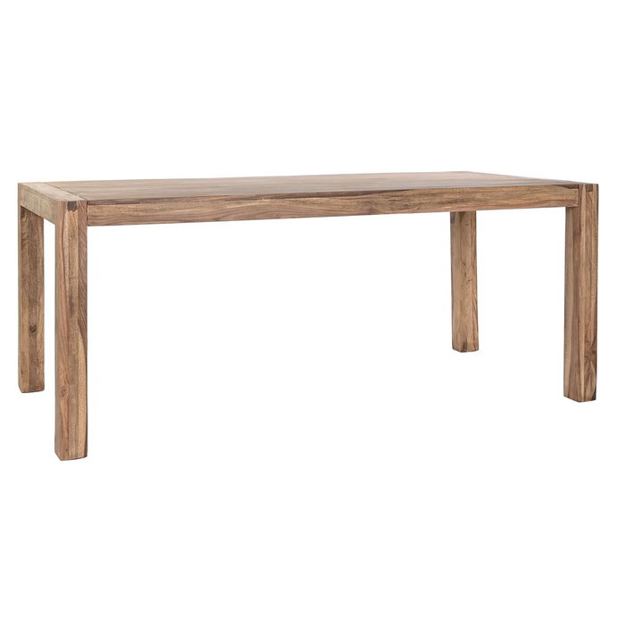 Table de Salle à Manger DKD Home Decor Naturel Marron 180 x 90 x 76 cm Table de Salle à Manger DKD Home Decor Naturel Marron 180 x 90 x 76 cm