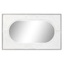 Miroir mural DKD Home Decor Blanc Moderne Losanges 154 x 4 x 94 cm