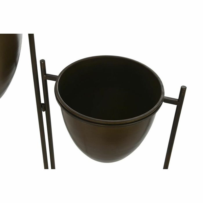 Cache-pot DKD Home Decor Noir Métal Cuivre Vintage (35 x 26,5 x 105 cm) Cache-pot DKD Home Decor Noir Métal Cuivre Vintage (35 x 26,5 x 105 cm)