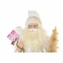 DKD Home Decor Figurine Décorative Père Noël Gris et Rose (45 x 34 x 83 cm) inevitable