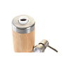 Ensemble de Bain DKD Home Decor Argenté Naturel Bambou polypropylène 7 x 7 x 17 cm (2 Unités)