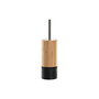 Brosse de salle de wc DKD Home Decor Noir Naturel Bambou 10 x 10 x 36,8 cm